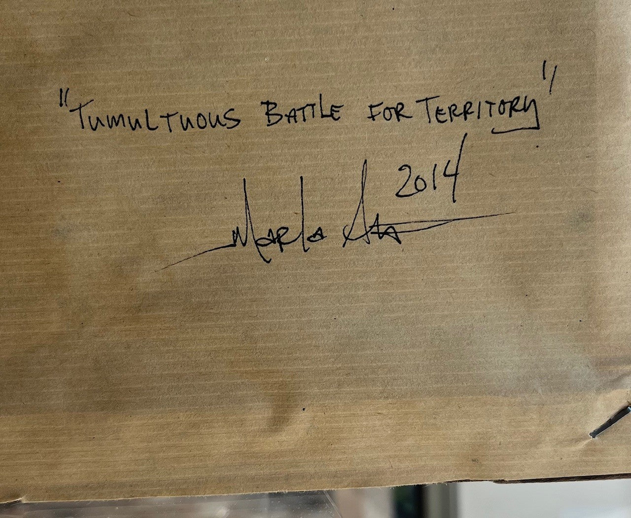 Tumultuous Battle for Territory