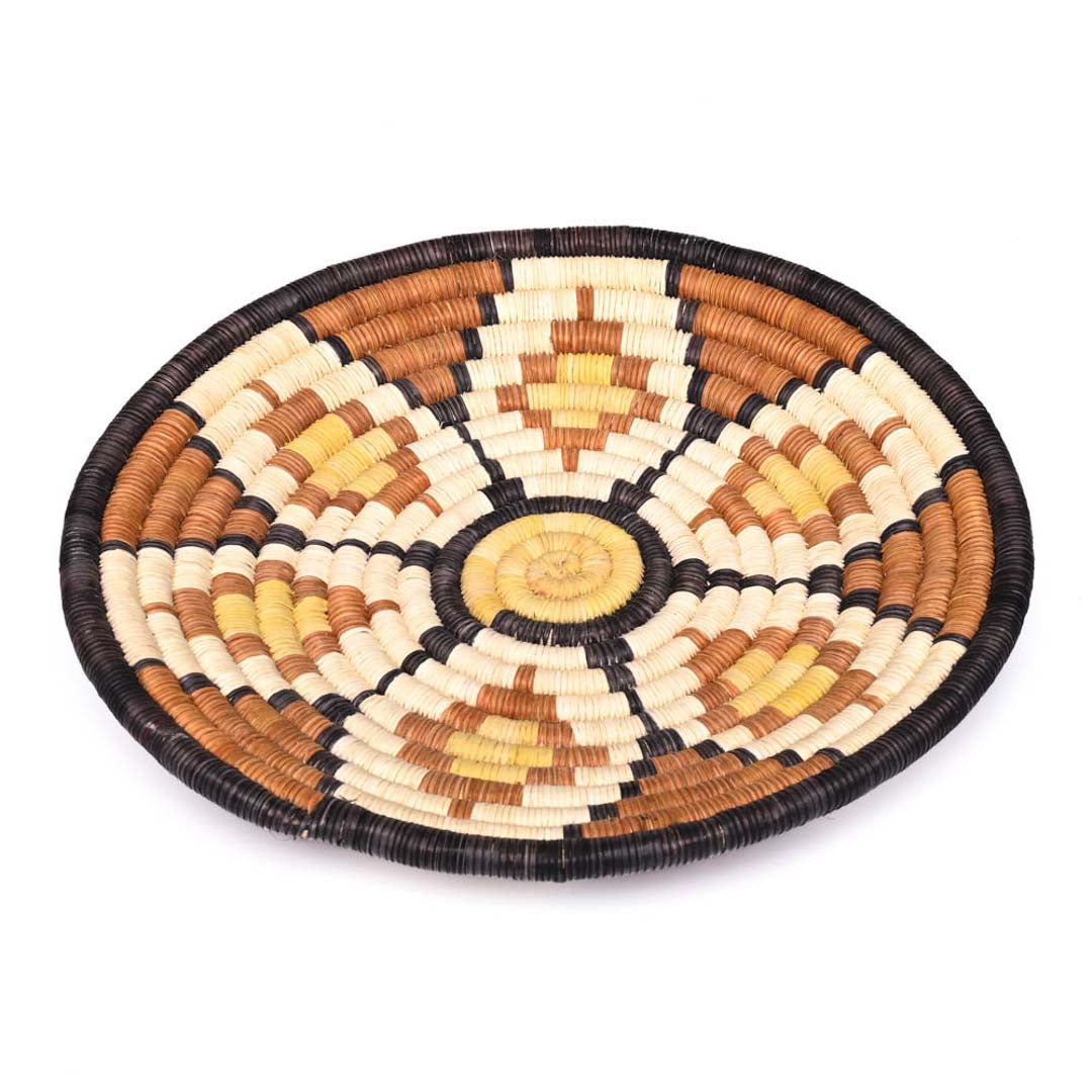 Sunflower Pattern Coiled Plaque