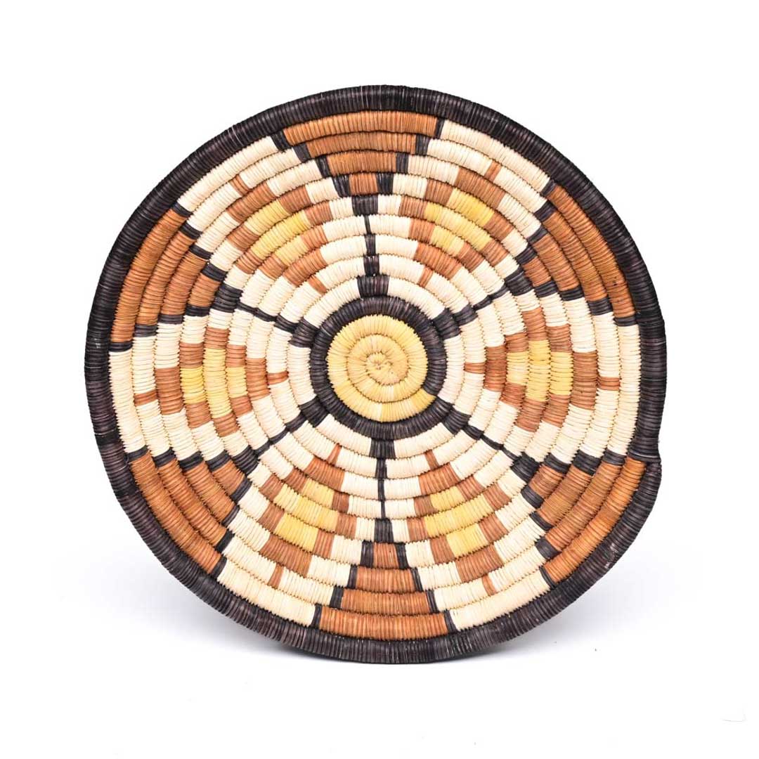 Sunflower Pattern Coiled Plaque