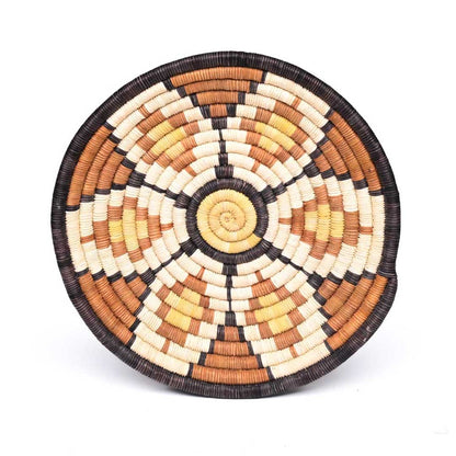 Sunflower Pattern Coiled Plaque