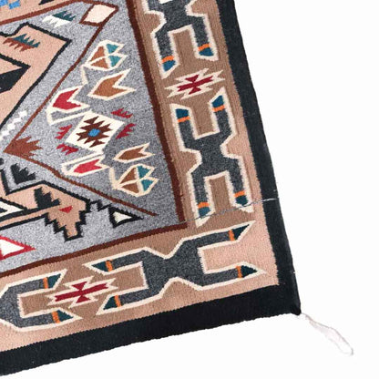 'Teec Nos Pos' Pattern Rug (Late Vintage)