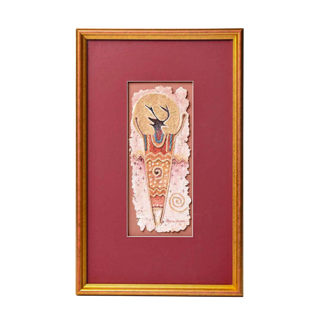 "Antlered Shaman Figure"