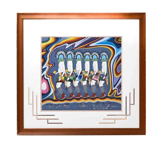 "Six Yei Bi Chei Dancers"