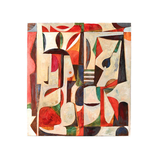 "Red Moon Path #1", 2024