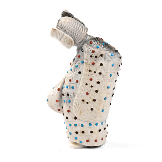 Large Corn Maiden Fetish with two Infant Corn Maidens