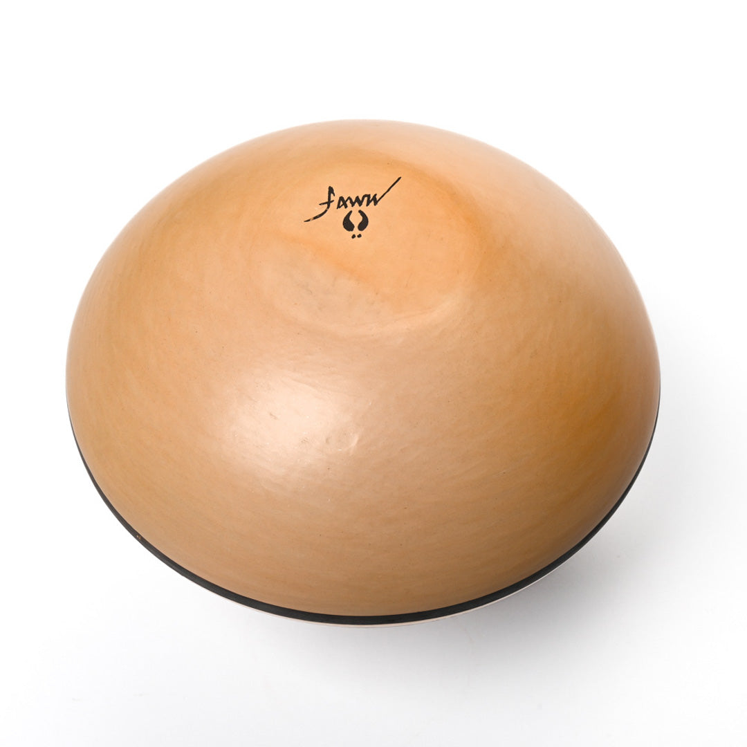 Thin-walled, hand-coiled Hopi-Tewa pot