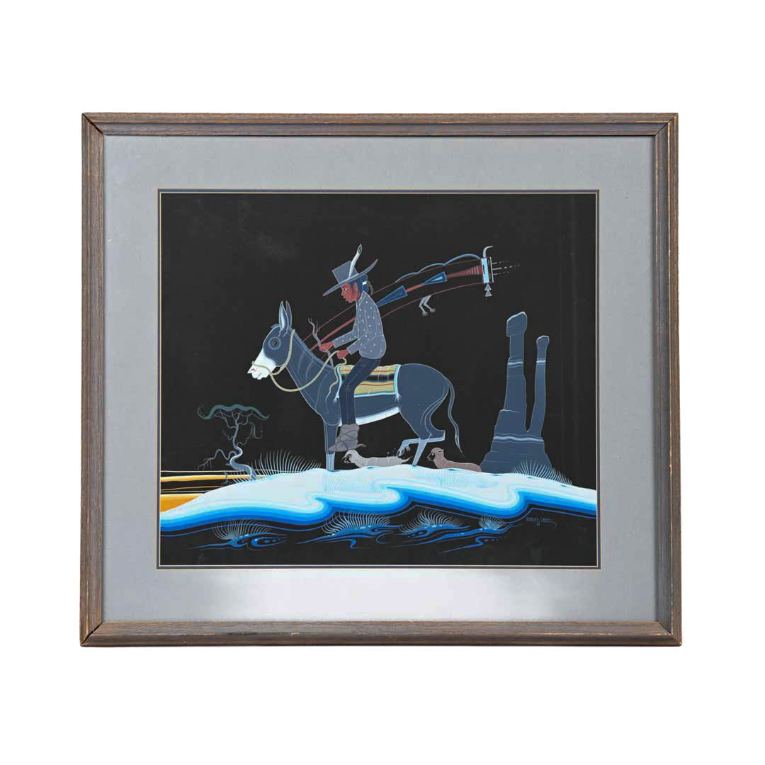 "Winter Night Rider"