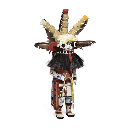 Cottonwood Root Carving Of Ogre Katsina