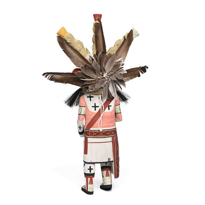 Cottonwood Root Carving Of Ogre Katsina