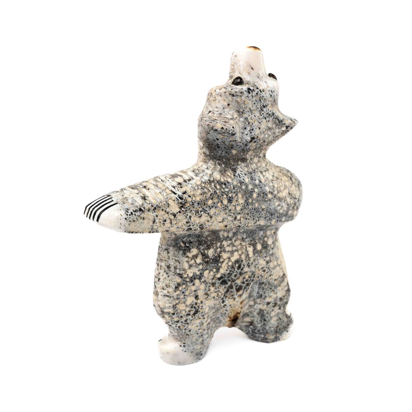 Dancing Bear Fetish In Antler