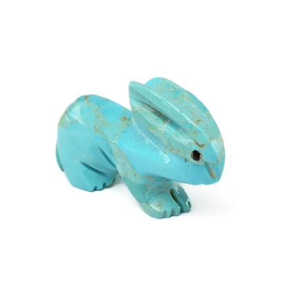Turquoise rabbit fetish