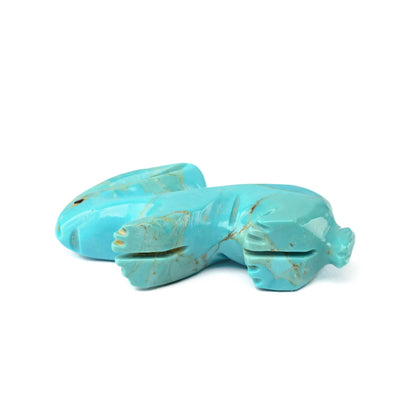 Turquoise rabbit fetish