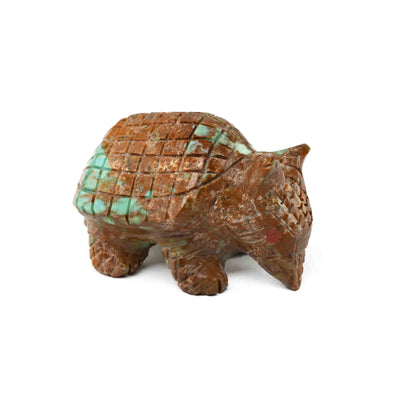 Armadillo fetish in Turquoise