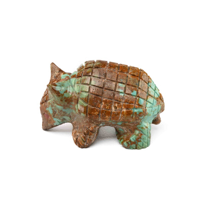 Armadillo fetish in Turquoise