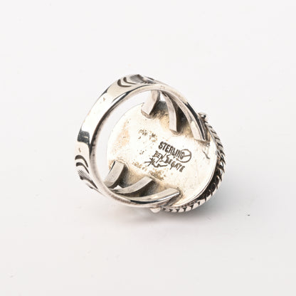 Vintage Sterling Silver Turquoise Ring