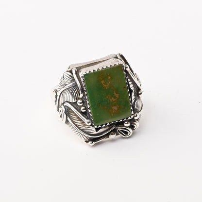 Vintage Sterling Silver Turquoise Ring