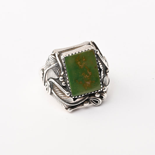Vintage Sterling Silver Turquoise Ring