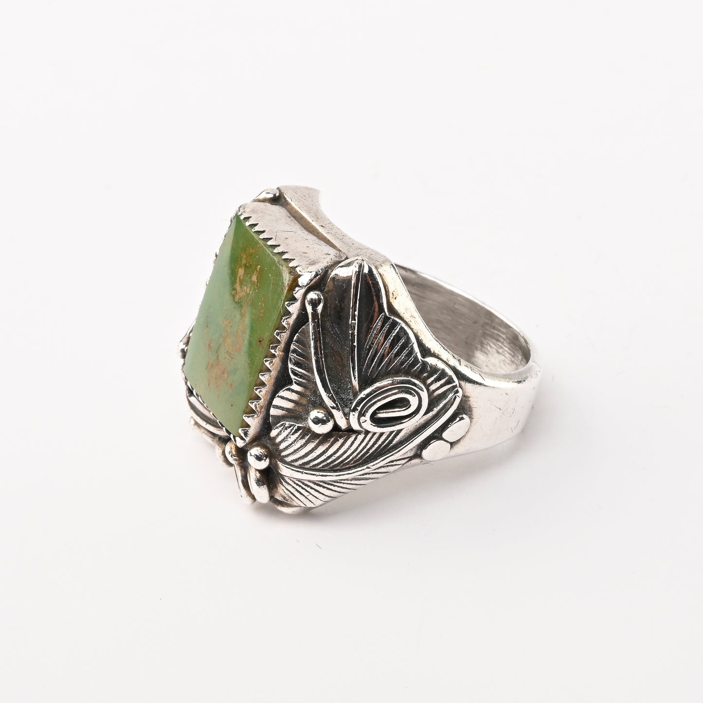 Vintage Sterling Silver Turquoise Ring