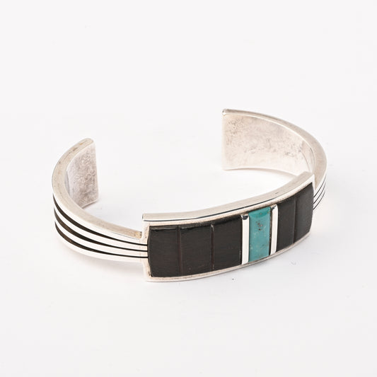 Sterling SIlver Inlay Bracelet