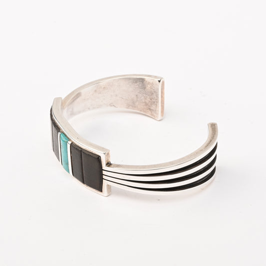 Sterling SIlver Inlay Bracelet