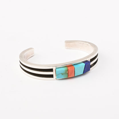 Sterling SIlver Inlay Bracelet