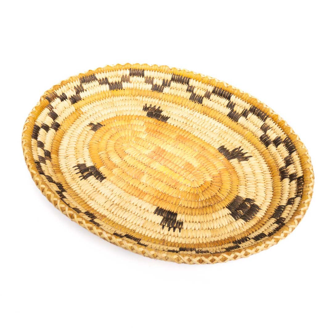 Turtle Pattern Coiled Tray