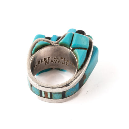 Cobblestone Turquoise Inlay Ring