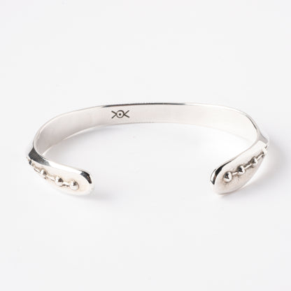 Sterling Silver Triangle Wire Cuff Bracelet