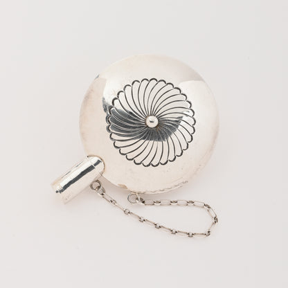 Vintage Sterling Silver Stamped Tobacco Canteen