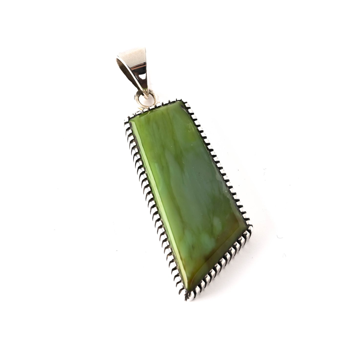 Gaspeite Pendant