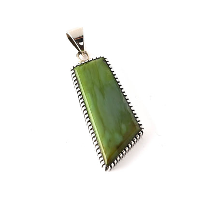 Gaspeite Pendant