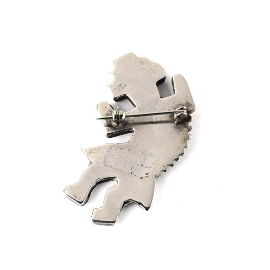 Zuni Rainbow Man Pin