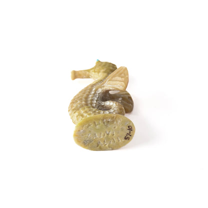 Seahorse fetish with turquoise eyes