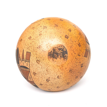 Hopi/Tewa Hand-coiled Clay Wedding Vase-type Pot