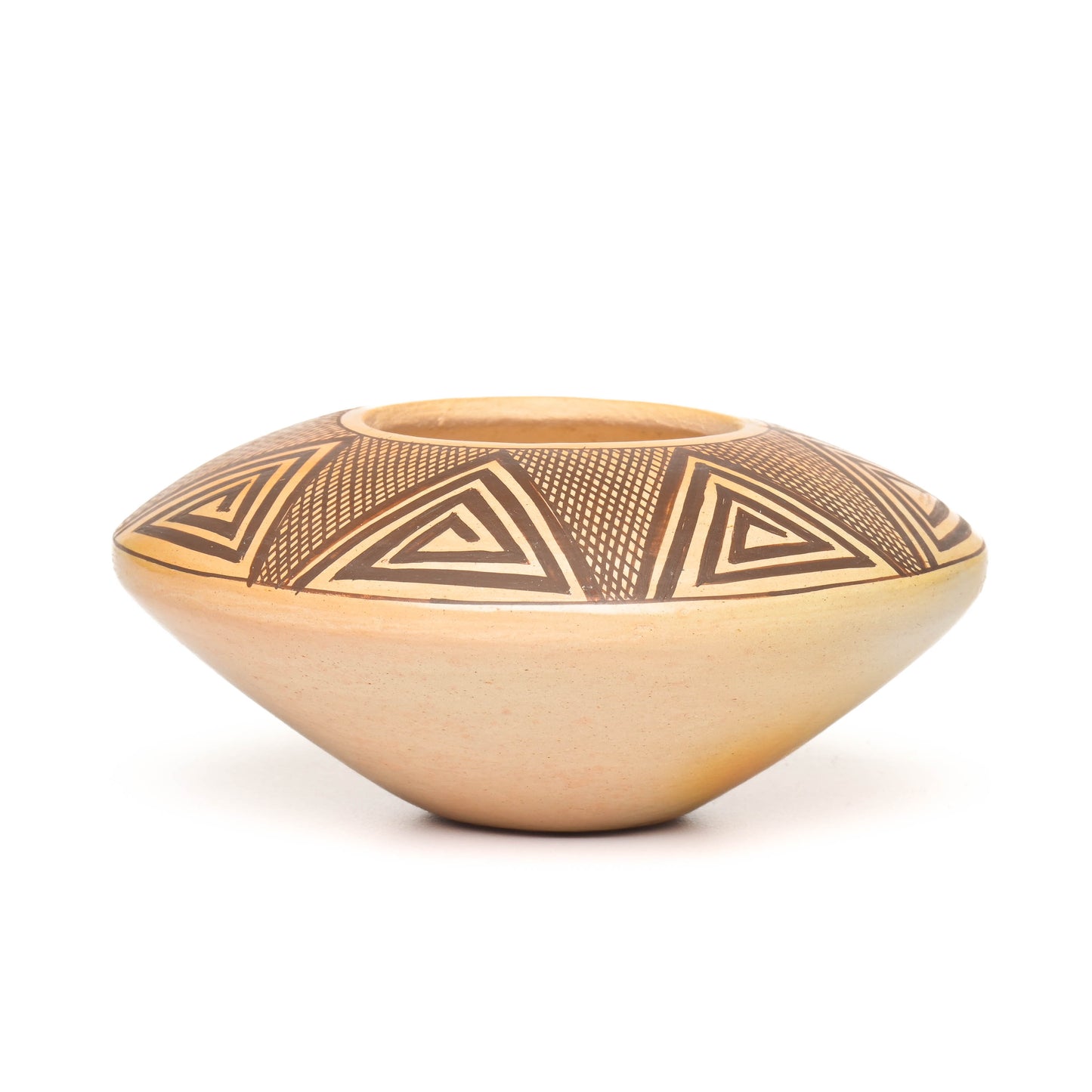 Hopi-made, Hand-coiled and Painted Small Pot