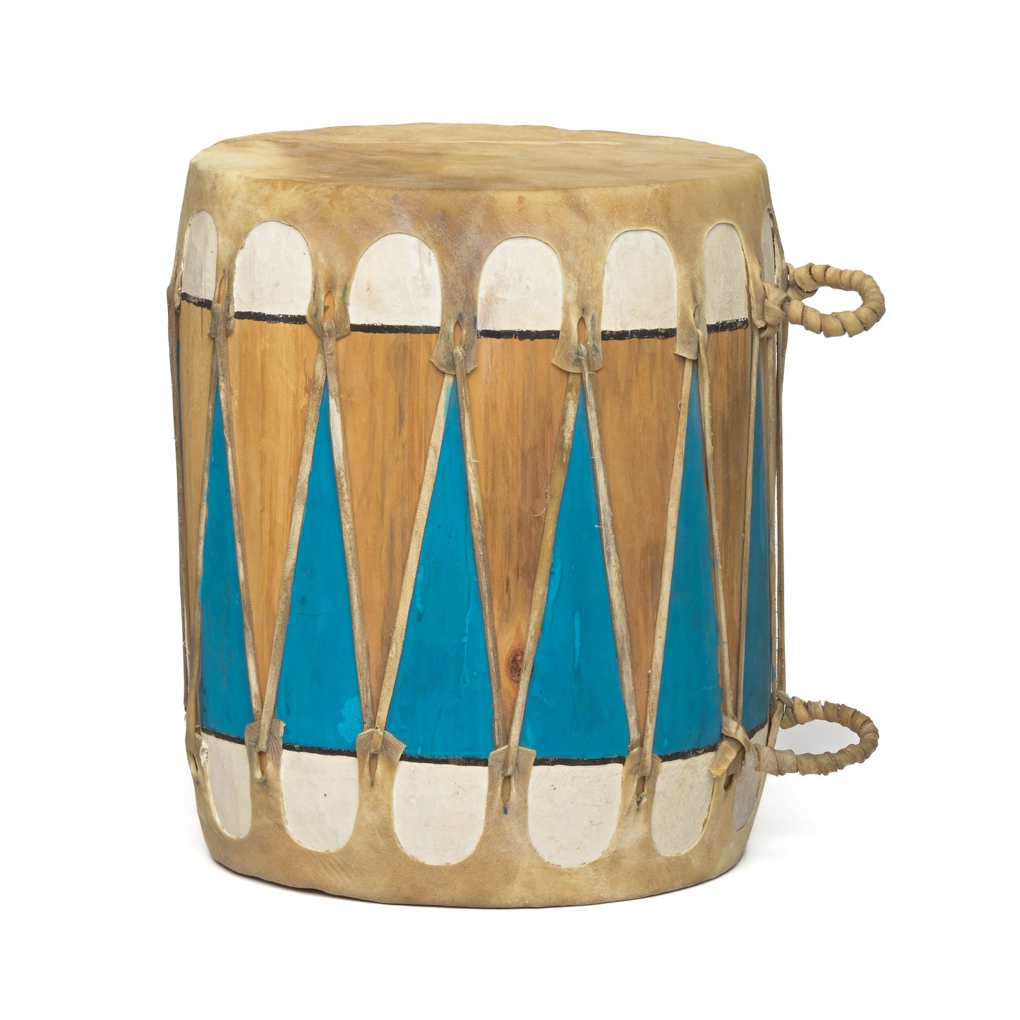 Vintage Cochiti Pueblo drum