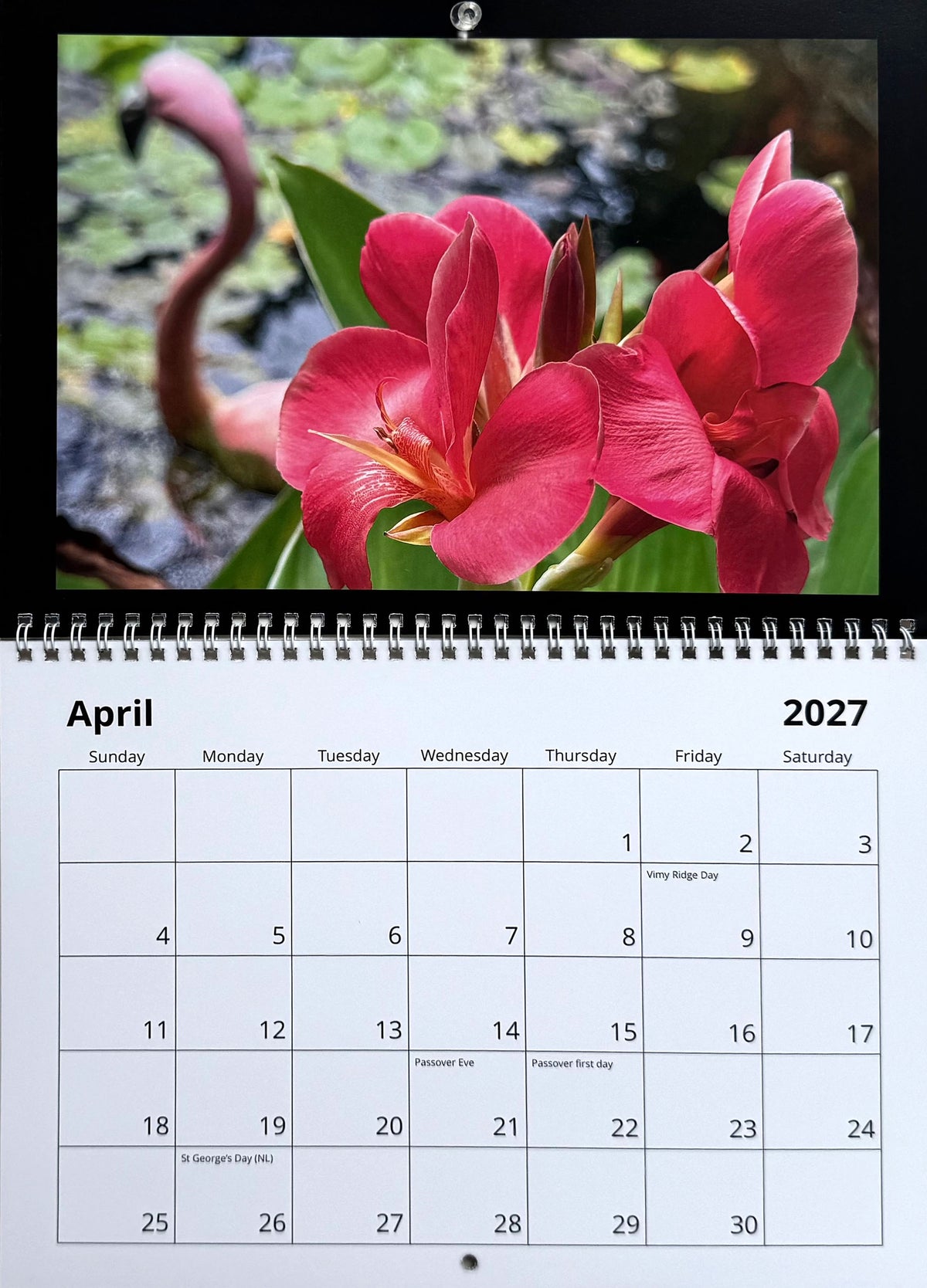 2027 Wall Calendar