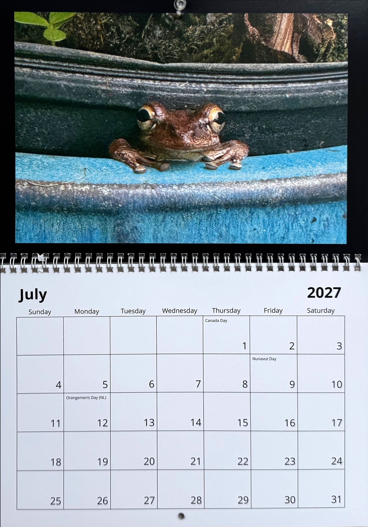 2027 Wall Calendar