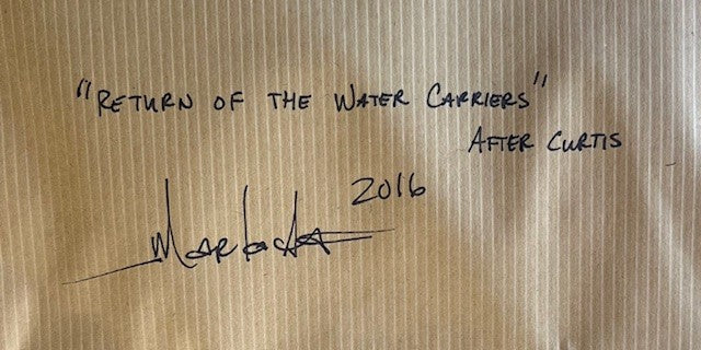 Return of the Water Carriers
